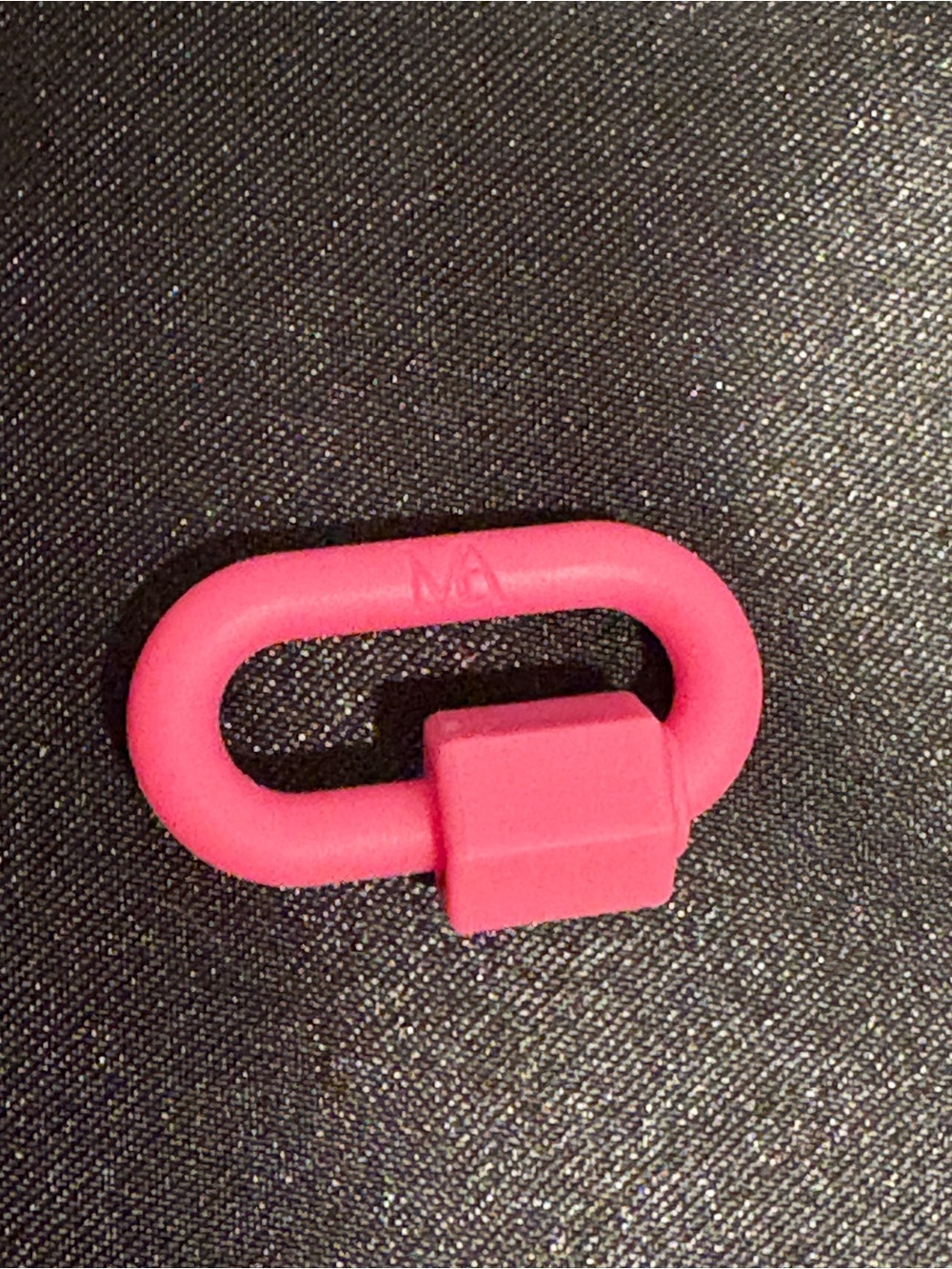 Rubber Chubby Medium Lock - Pink - Picture 3 of 3